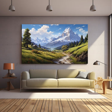 Painting of Mountains